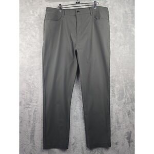 Wowie Pants Mens Size 36x28 Frontier Green Venture 5 Pocket Golf 4 Way Stretch